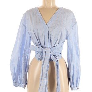 🍁 H&M Long Sleeve Button Down Blouse